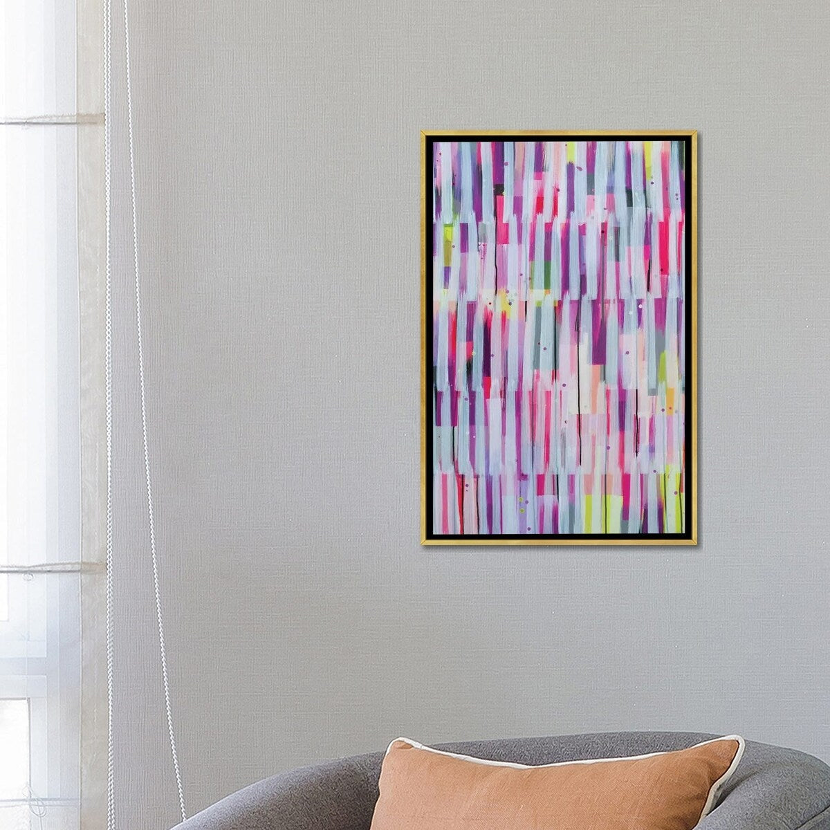 iCanvas "Rhythms 184" by Rashelle Roos Framed Canvas Print