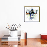 iCanvas "Richard Sherman" by Katia Skye Framed Canvas Print