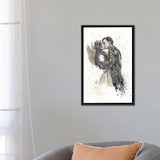 iCanvas "Romeo And Juliet Darker" by Adam Michaels Framed Canvas Print