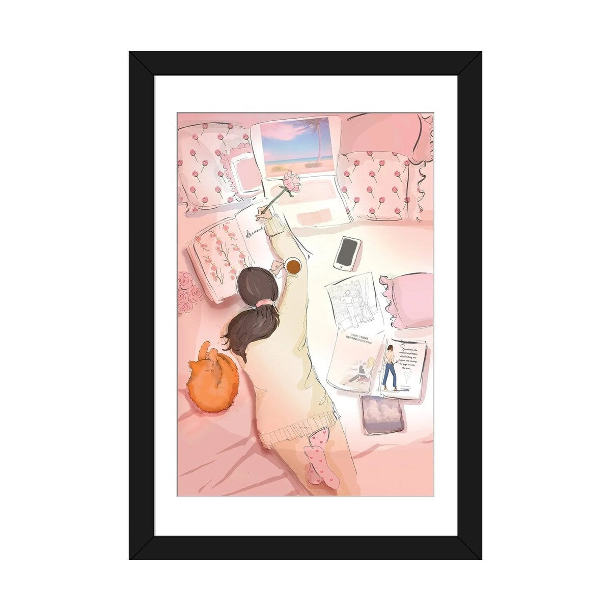 iCanvas "Rose Dreams" by Heather Stillufsen