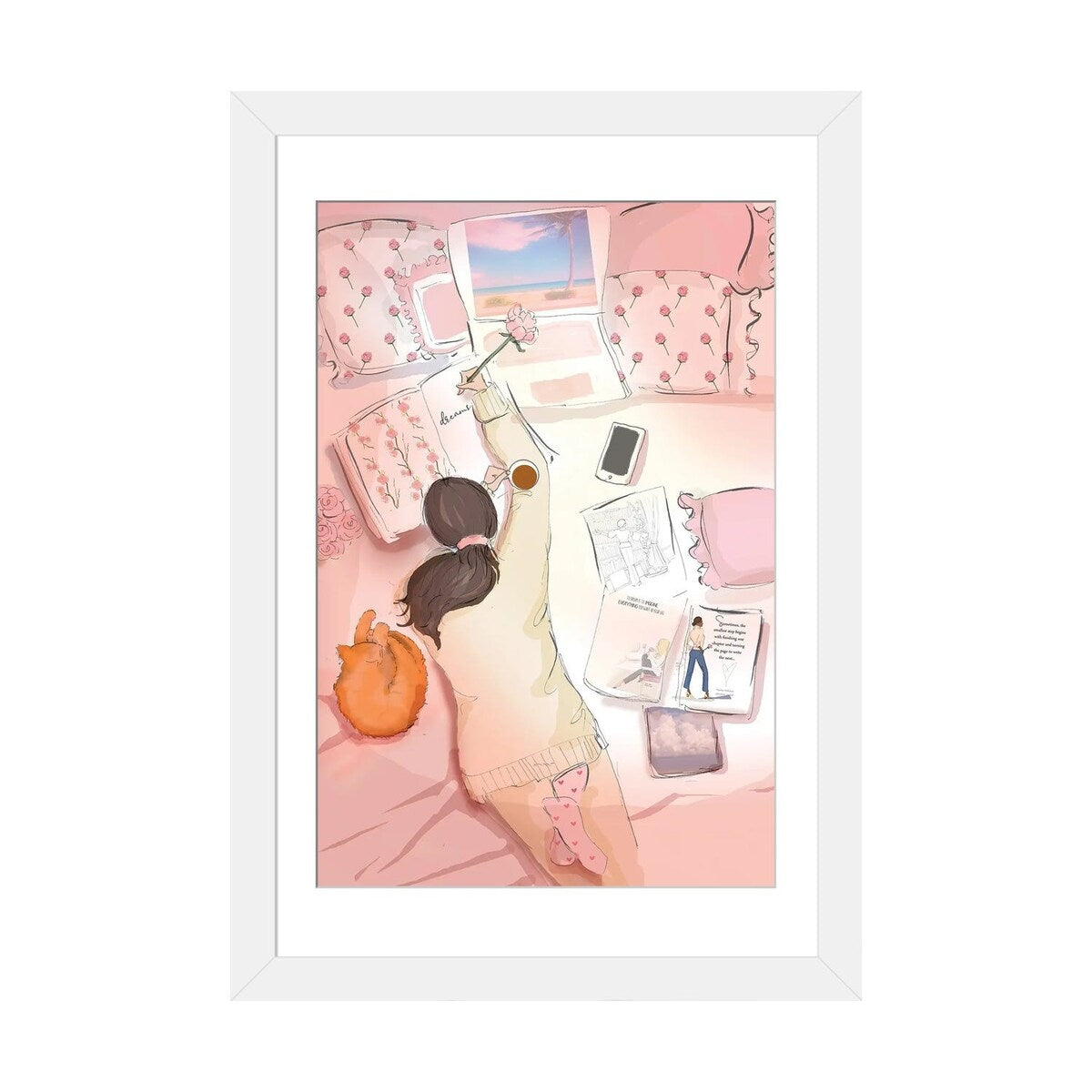 iCanvas "Rose Dreams" by Heather Stillufsen