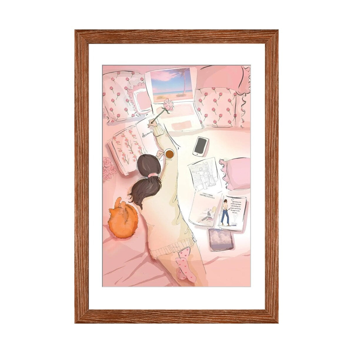 iCanvas "Rose Dreams" by Heather Stillufsen