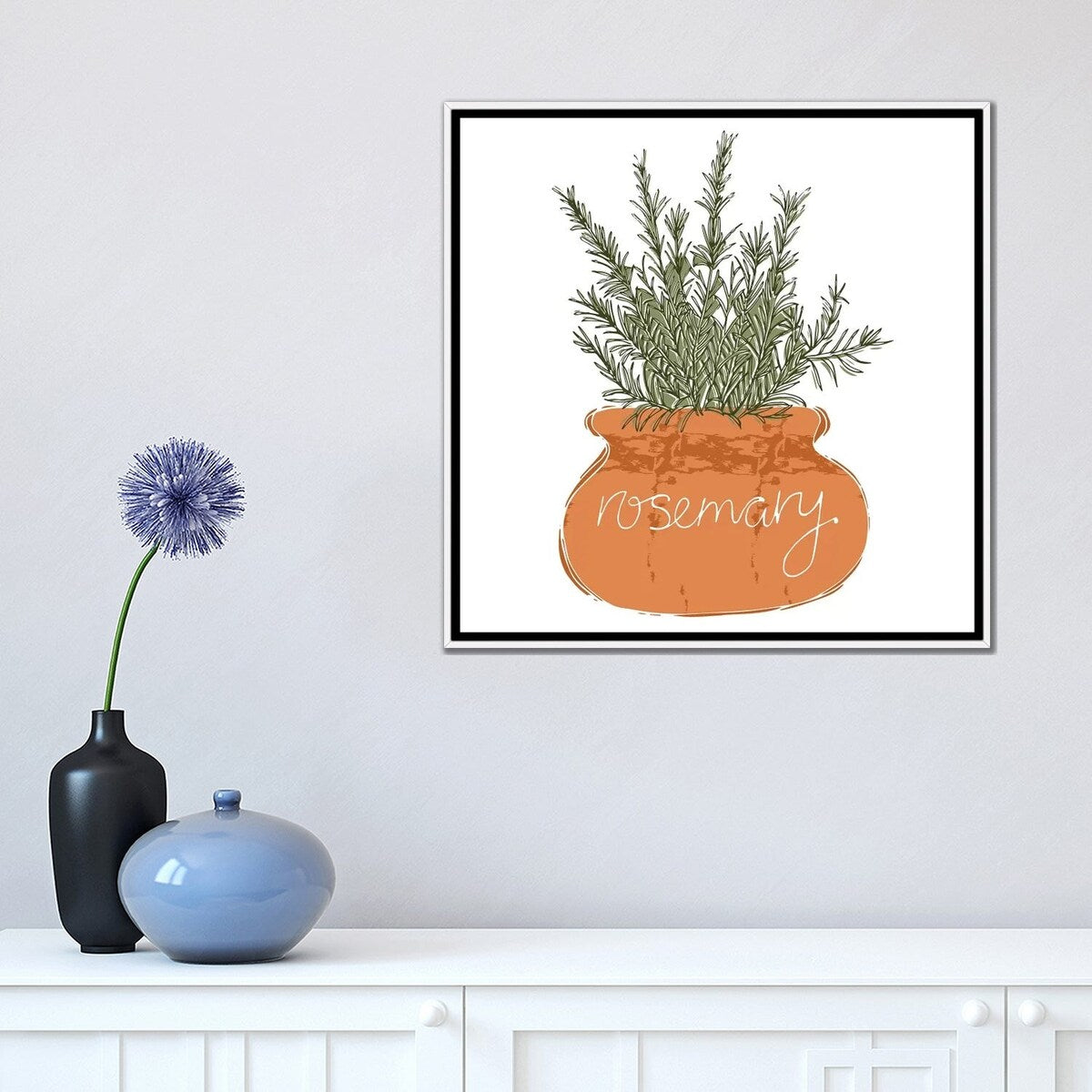 iCanvas "Rosemary" by Vicky Yorke Framed
