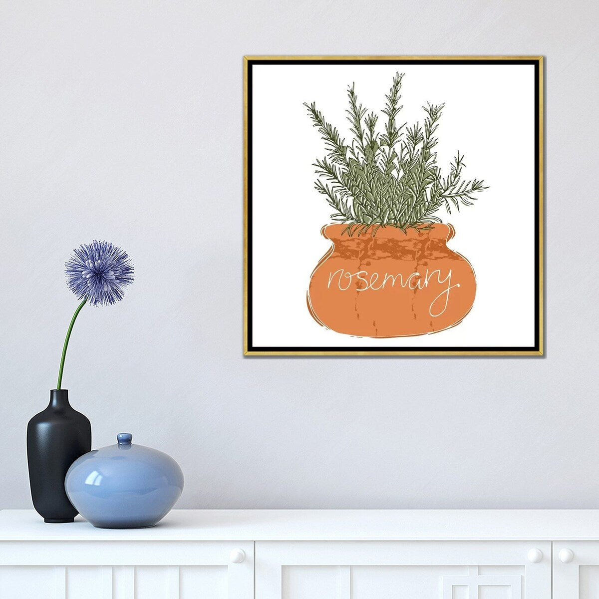 iCanvas "Rosemary" by Vicky Yorke Framed