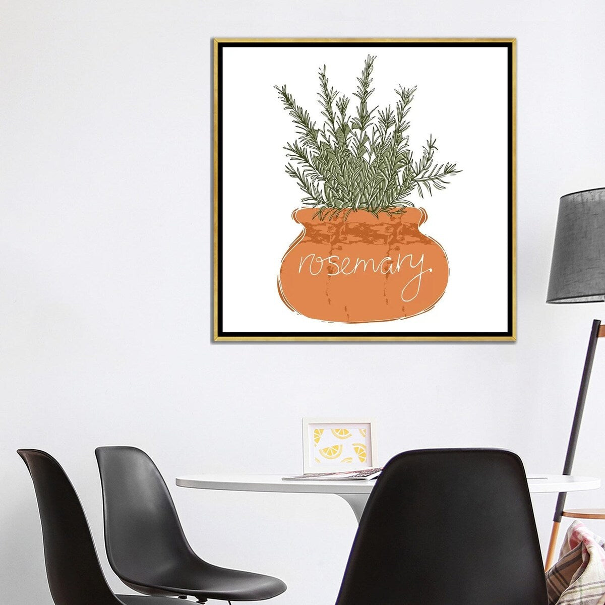 iCanvas "Rosemary" by Vicky Yorke Framed