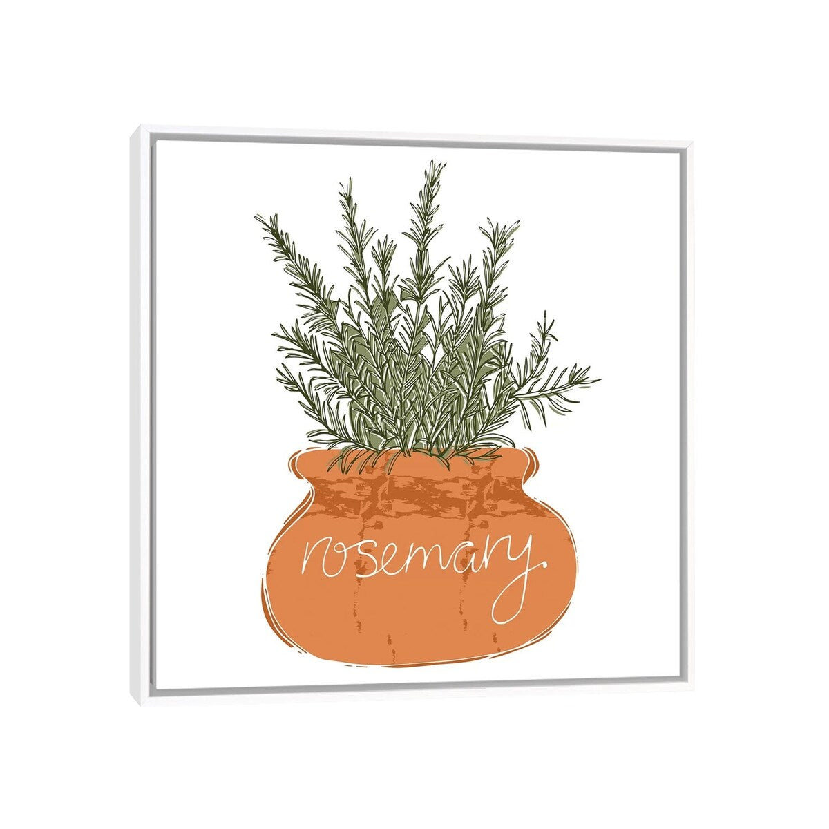 iCanvas "Rosemary" by Vicky Yorke Framed