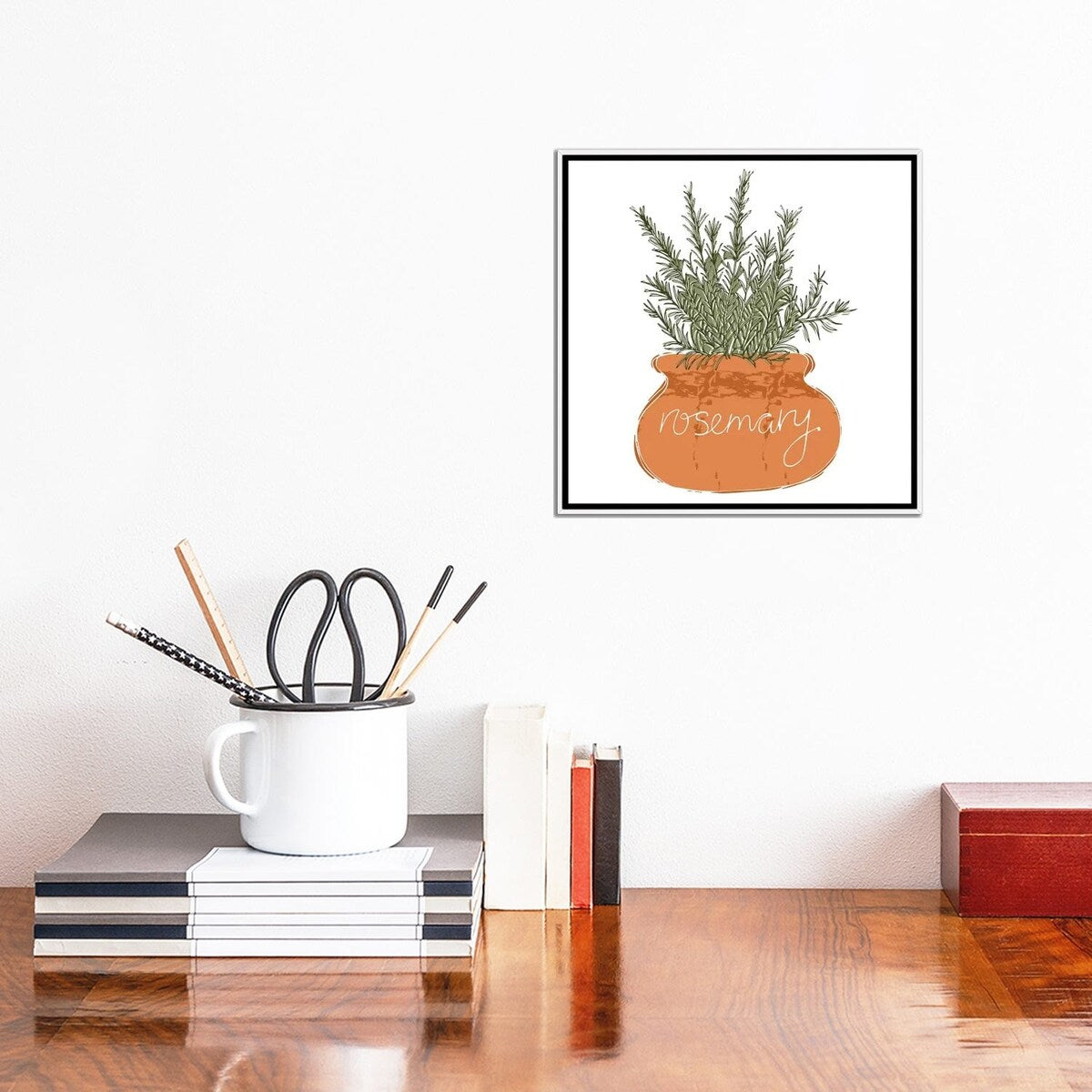 iCanvas "Rosemary" by Vicky Yorke Framed