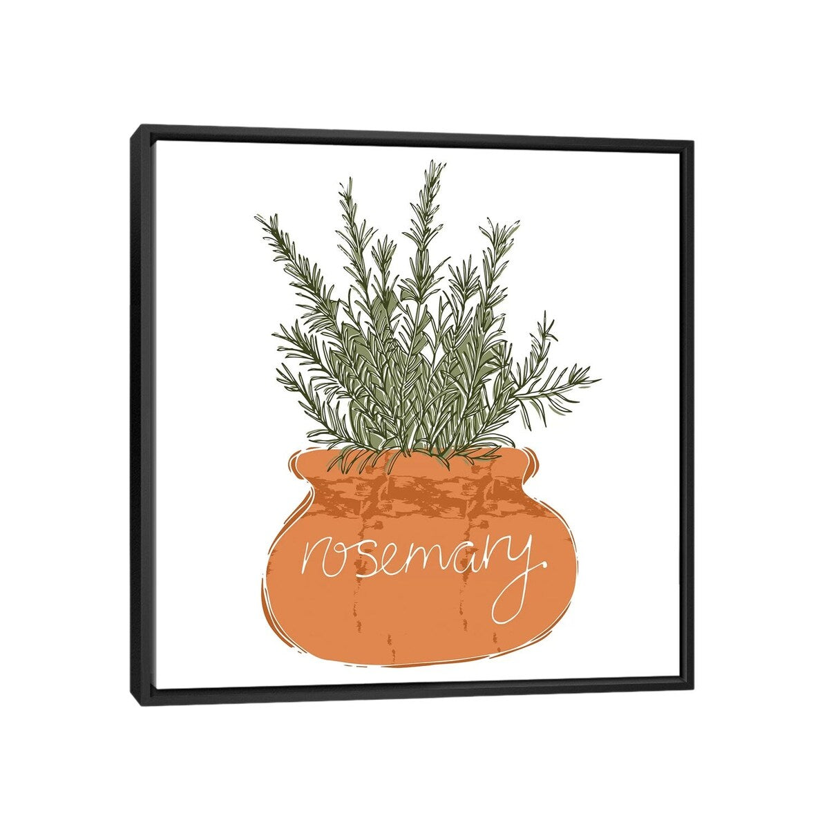 iCanvas "Rosemary" by Vicky Yorke Framed