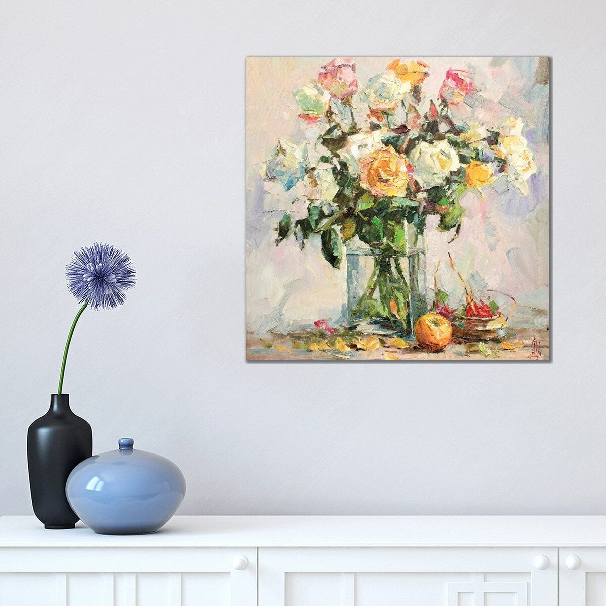 iCanvas "Roses" by Sergey Alexandrovich Pozdeev Canvas Print
