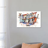 iCanvas "Route 66 Series Oatman Theatre" by A & A Arthappy Canvas Print