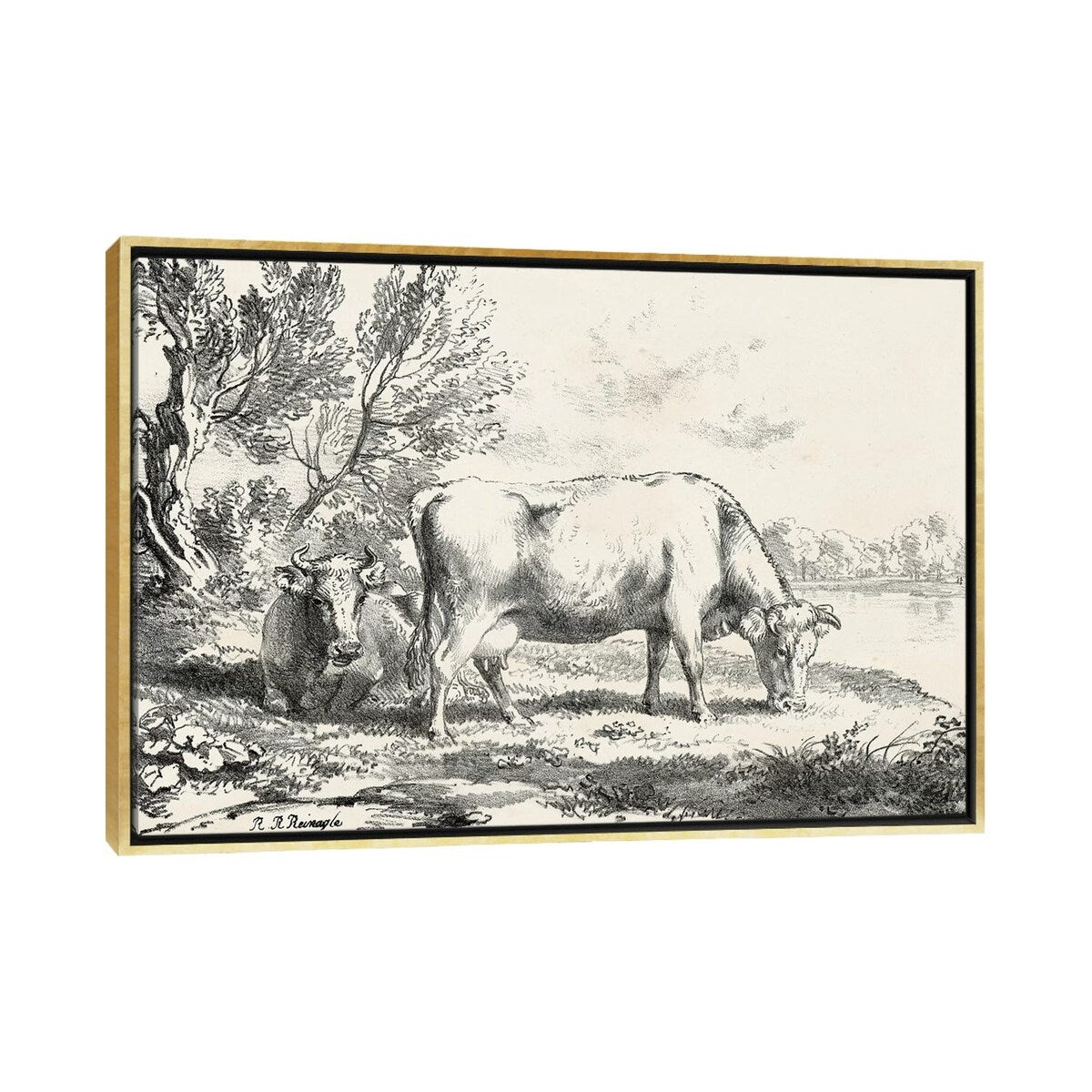 iCanvas "Rural Charms III" by World Art Group Portfolio Framed