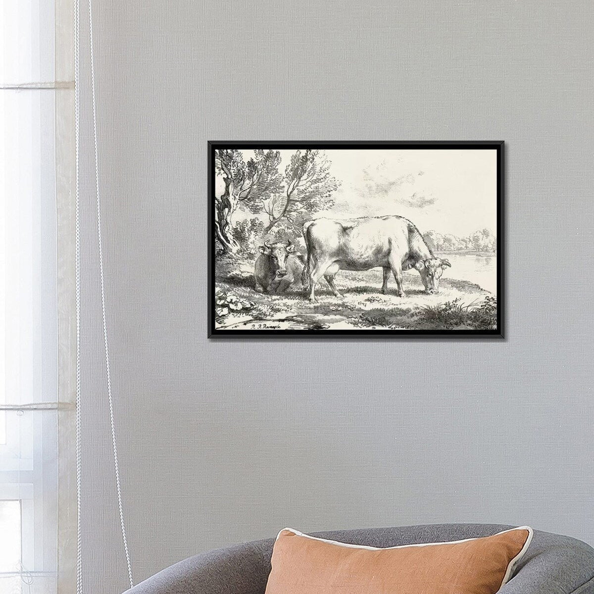 iCanvas "Rural Charms III" by World Art Group Portfolio Framed