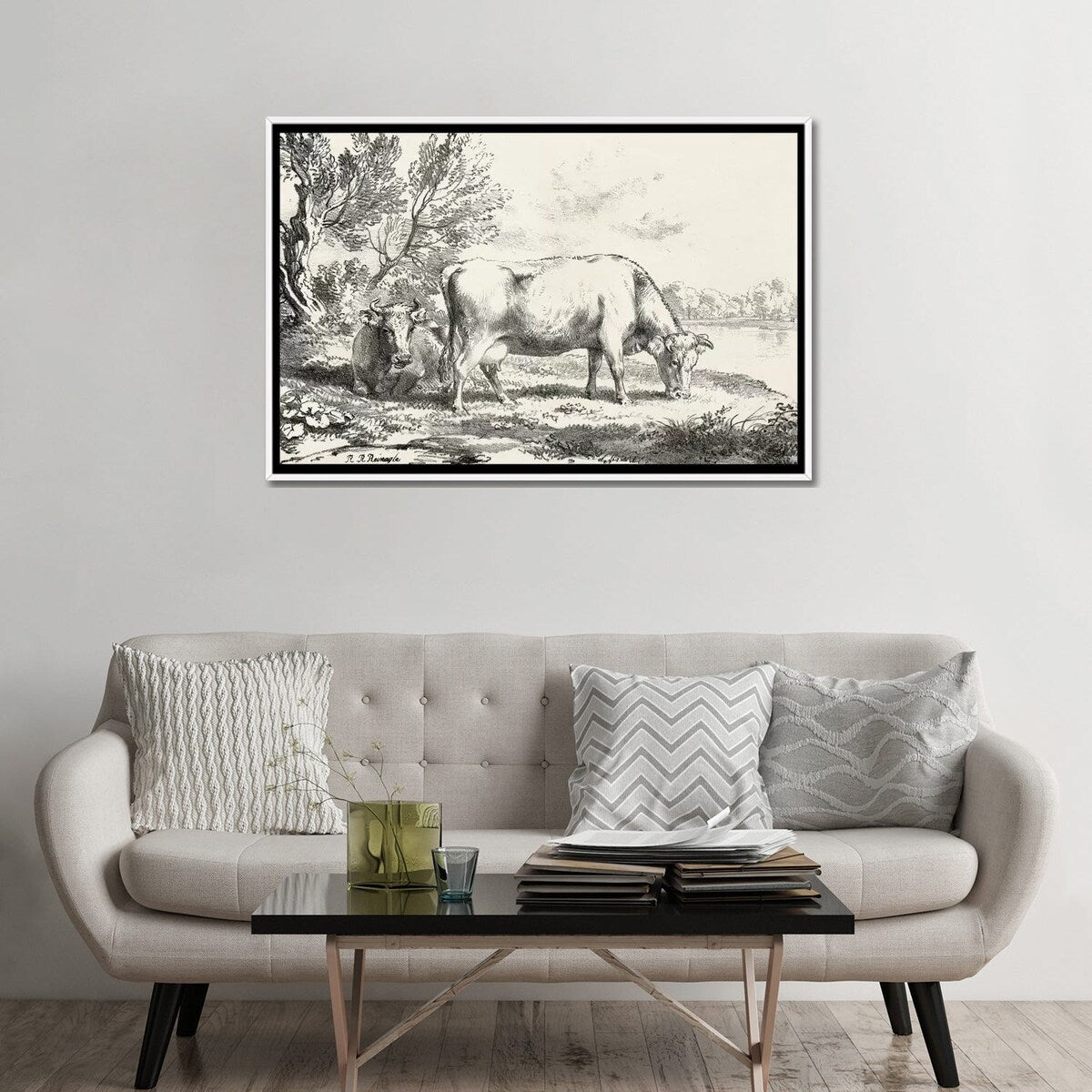 iCanvas "Rural Charms III" by World Art Group Portfolio Framed