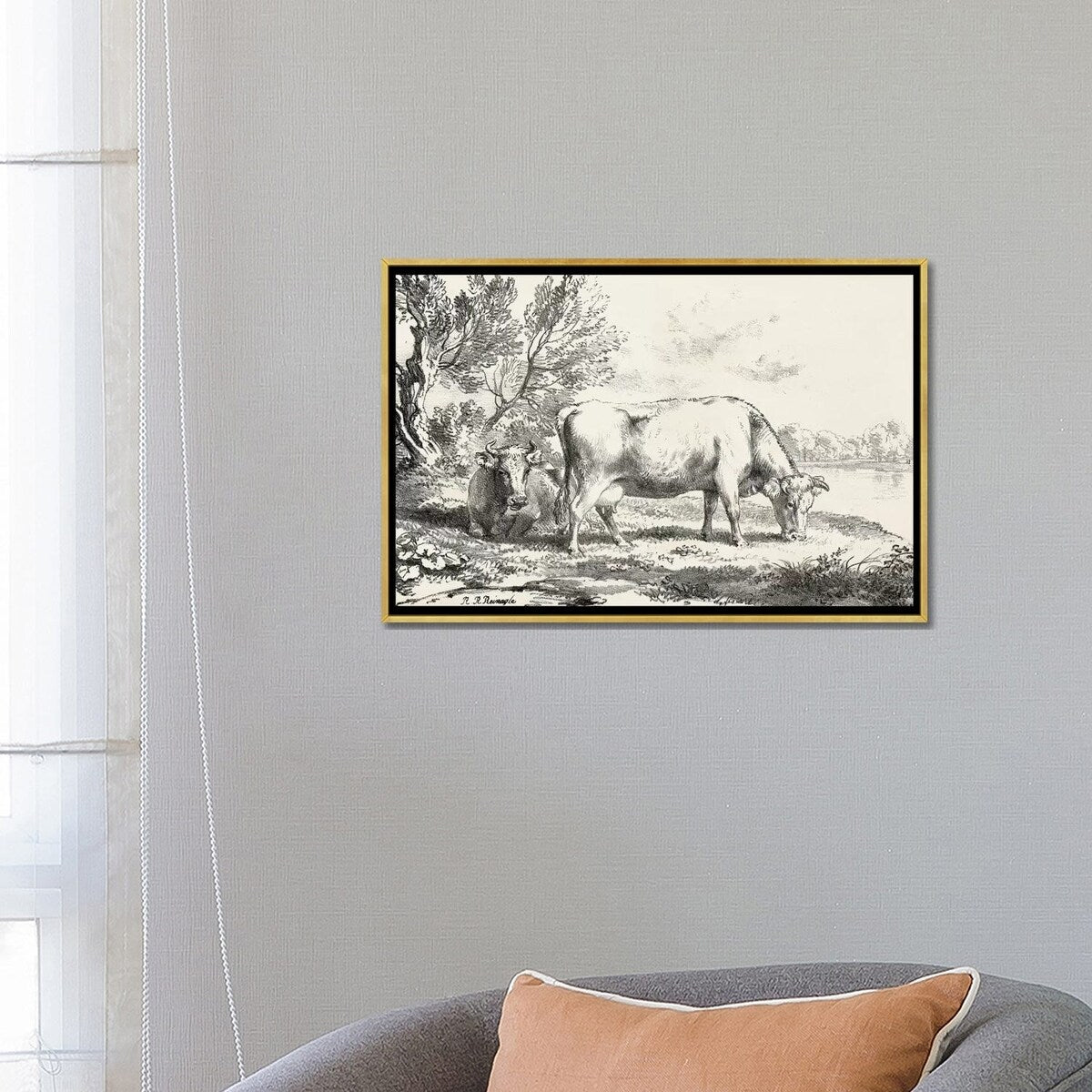 iCanvas "Rural Charms III" by World Art Group Portfolio Framed