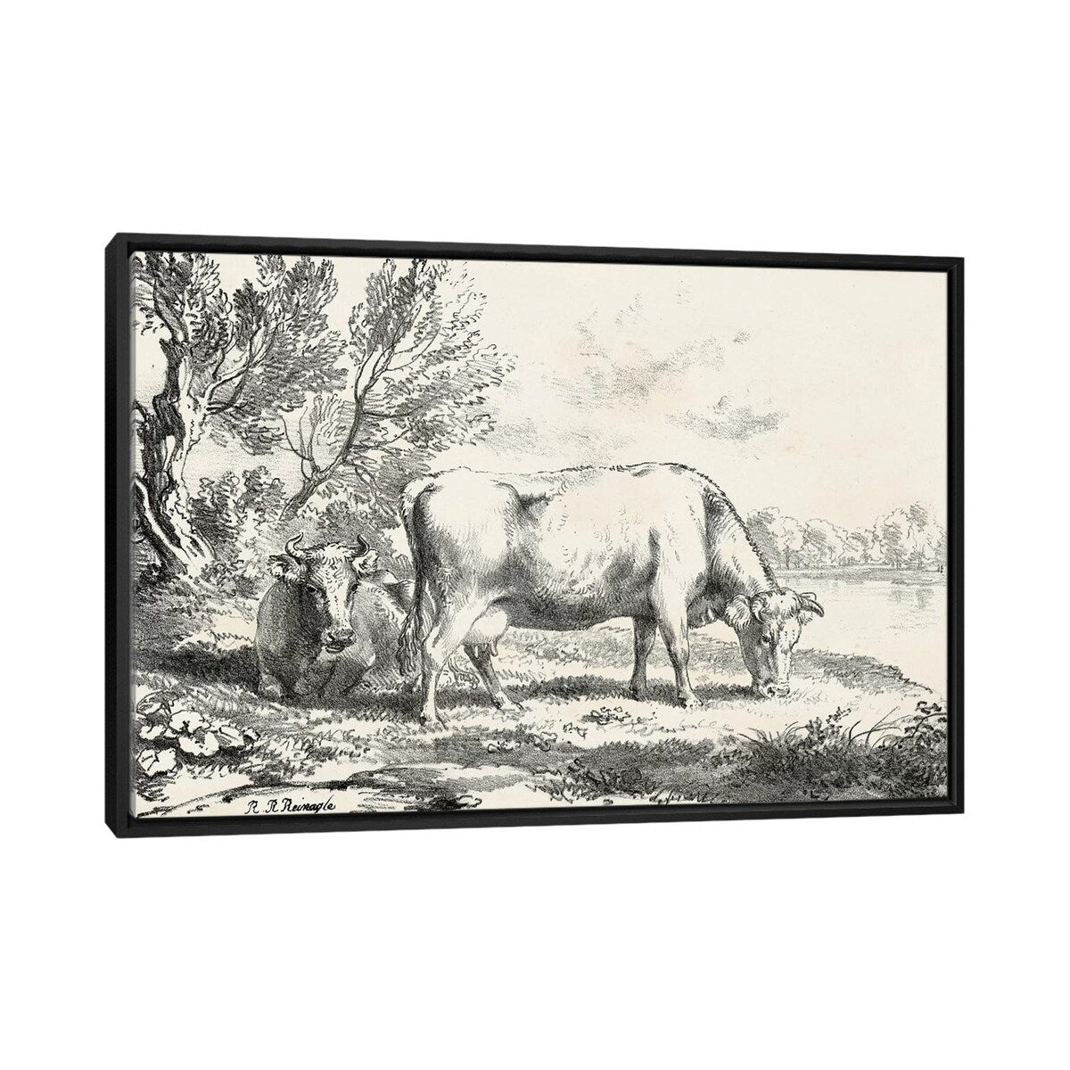 iCanvas "Rural Charms III" by World Art Group Portfolio Framed