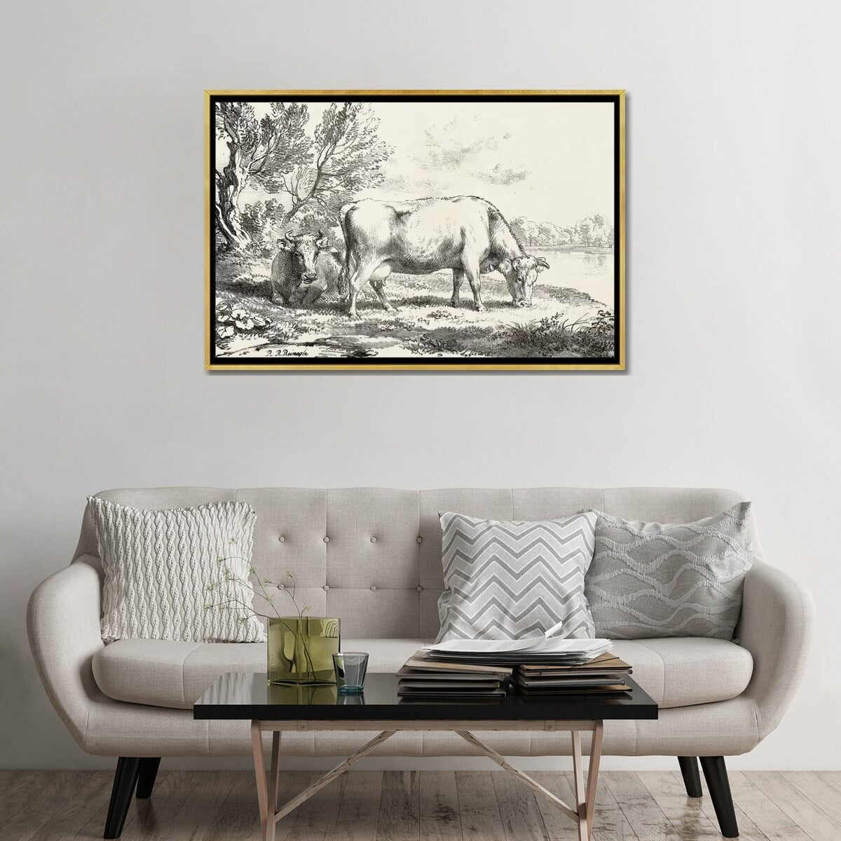 iCanvas "Rural Charms III" by World Art Group Portfolio Framed