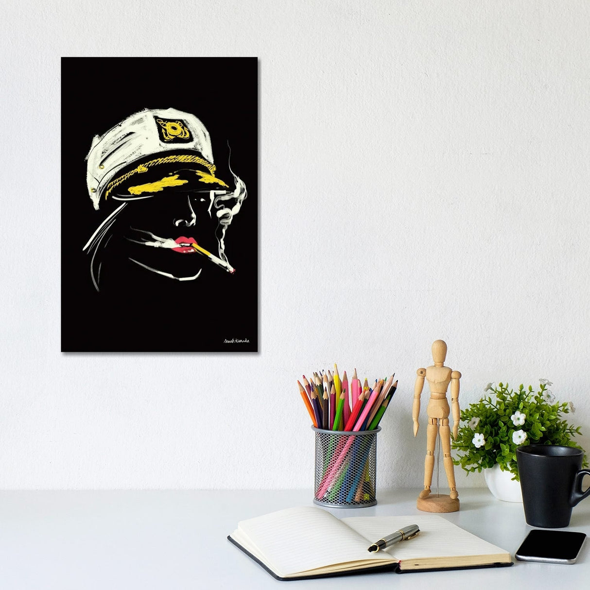 iCanvas "Sailor" by Sarah Kamada Canvas Print