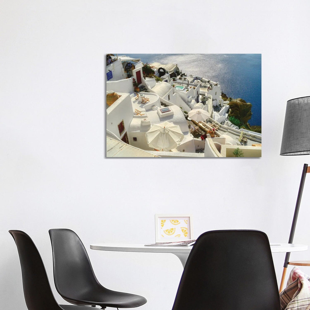 iCanvas "Santorini Oia Greece" by Zoe Schumacher Canvas Print