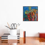 iCanvas "Sea Turtle" by Connie Beattie Framed Canvas Print