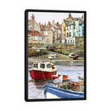 iCanvas "Seagull Harbour" by The Macneil Studio Framed