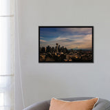 iCanvas "Seattle Cityscape" by Sean Marier Framed