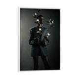 iCanvas "She Is Black She Is A Flower II" by Morgan Otagburuagu Framed