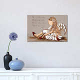 iCanvas "She Is Clothed With" by Ruth's Angels Canvas Print