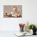 iCanvas "She Is Clothed With" by Ruth's Angels Canvas Print