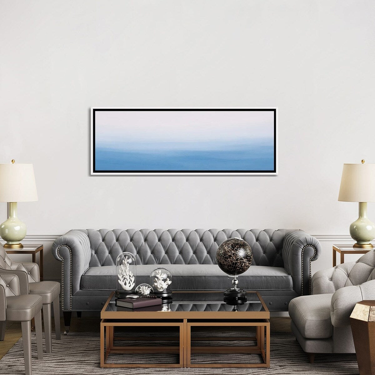 iCanvas "Sky Abstraction" by Sofiia Karimova Framed Canvas Print