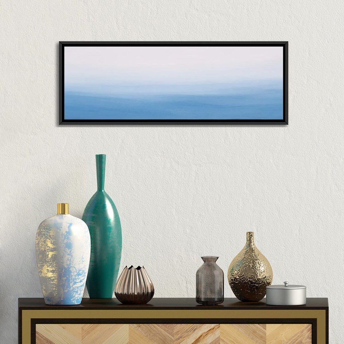 iCanvas "Sky Abstraction" by Sofiia Karimova Framed Canvas Print