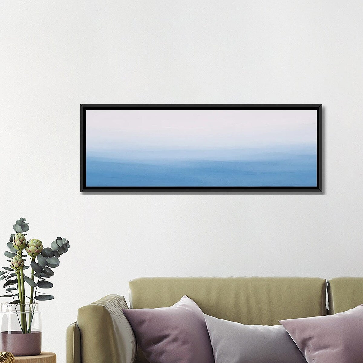 iCanvas "Sky Abstraction" by Sofiia Karimova Framed Canvas Print