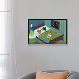 iCanvas "Sleepy Time" by Sara Pulver Framed