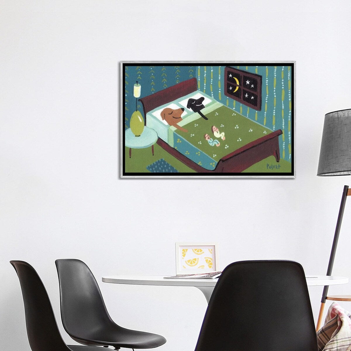 iCanvas "Sleepy Time" by Sara Pulver Framed