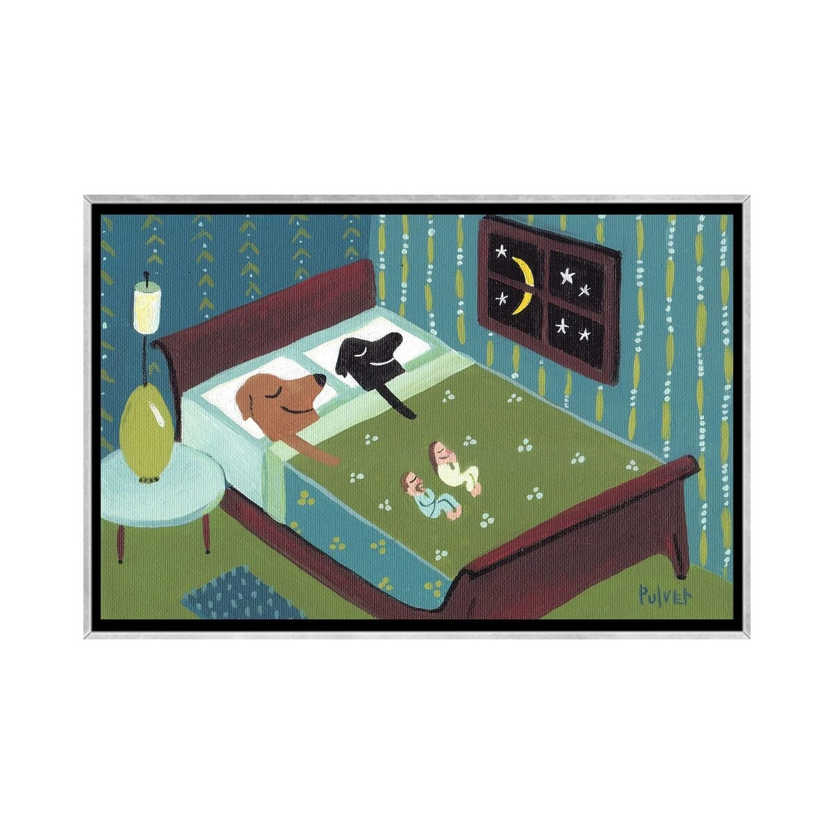 iCanvas "Sleepy Time" by Sara Pulver Framed