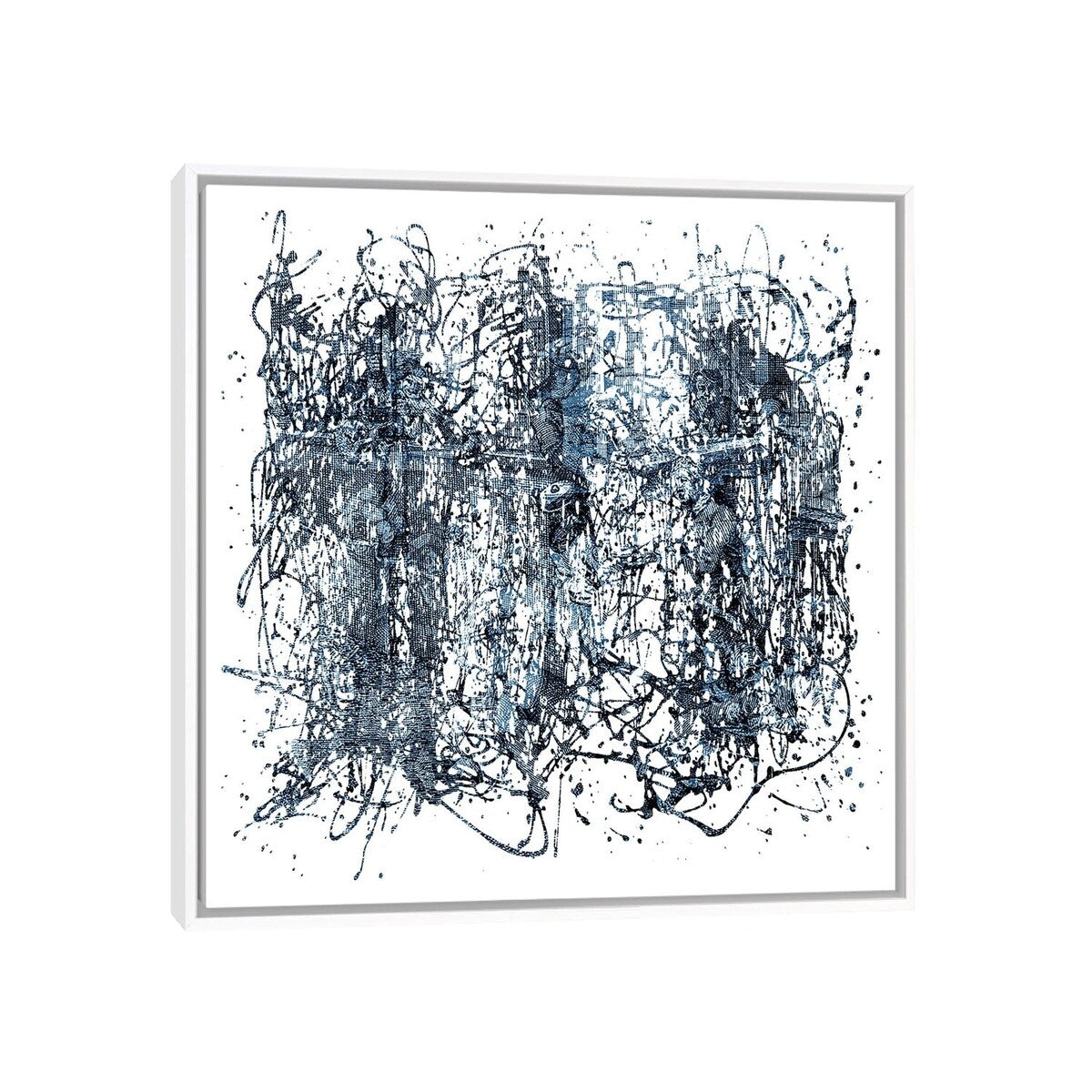 iCanvas "Society" by George Hall Framed Canvas Print