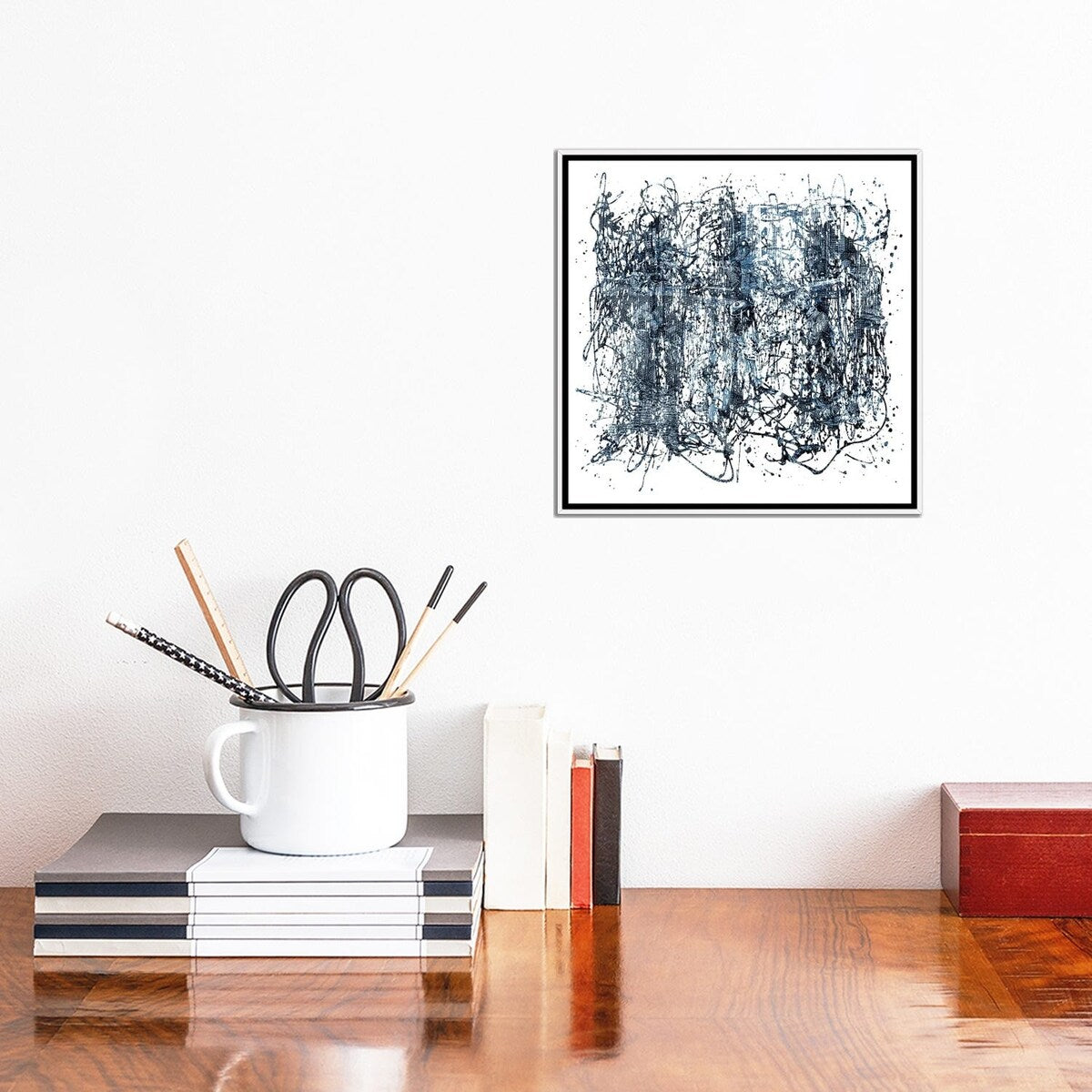 iCanvas "Society" by George Hall Framed Canvas Print