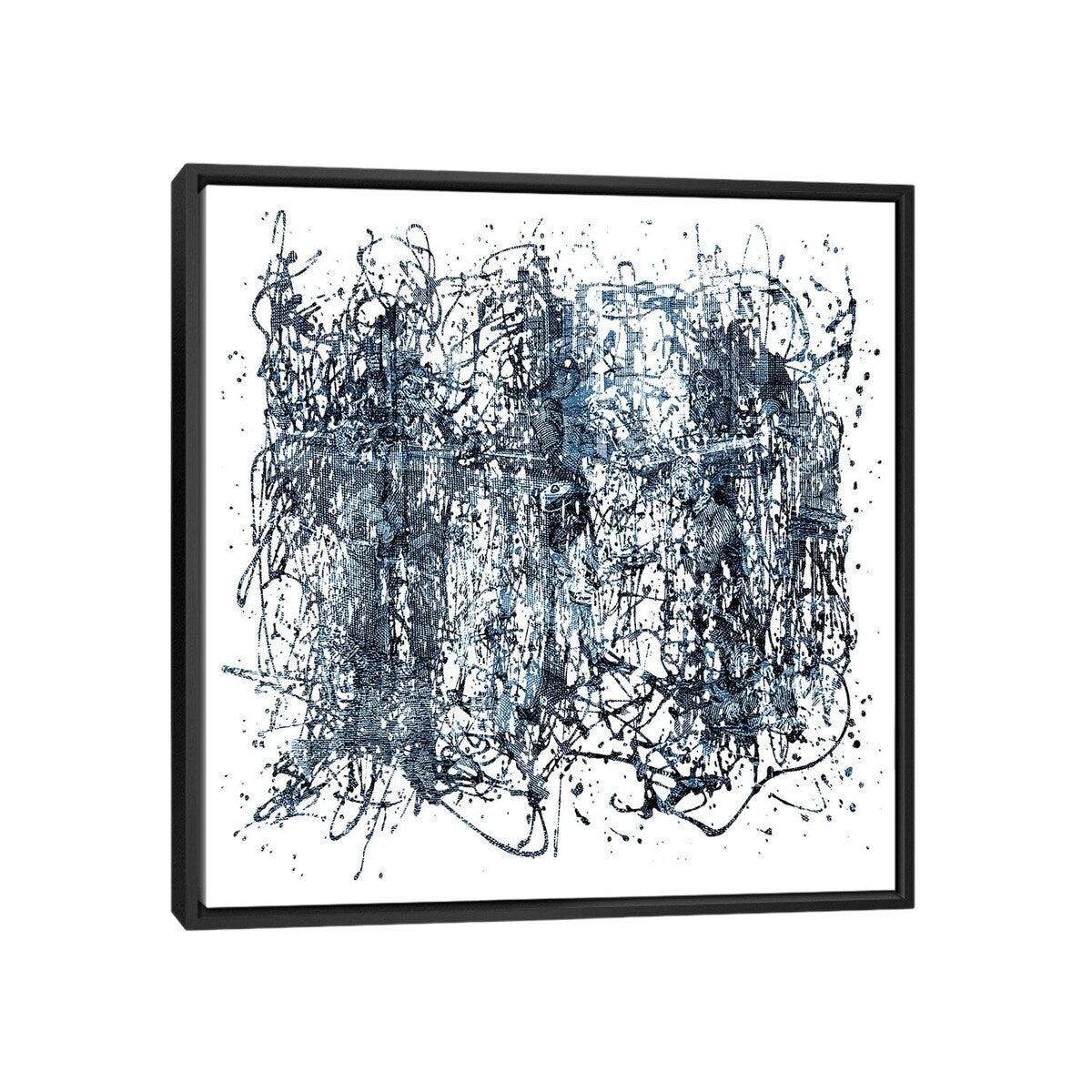 iCanvas "Society" by George Hall Framed Canvas Print