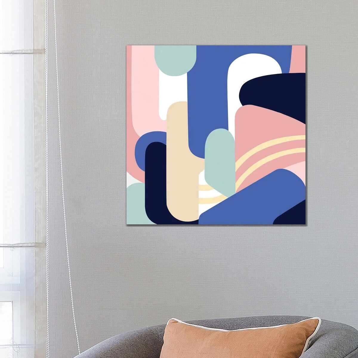 iCanvas "Someday Mountains II" by Jilli Darling Canvas Print