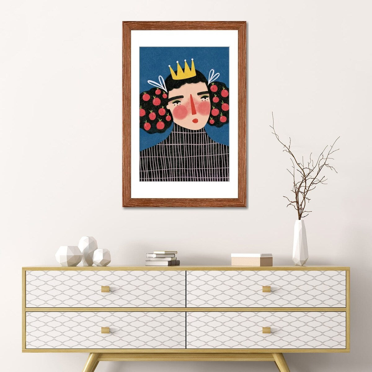 iCanvas "Spring Queen" by Renee Melia