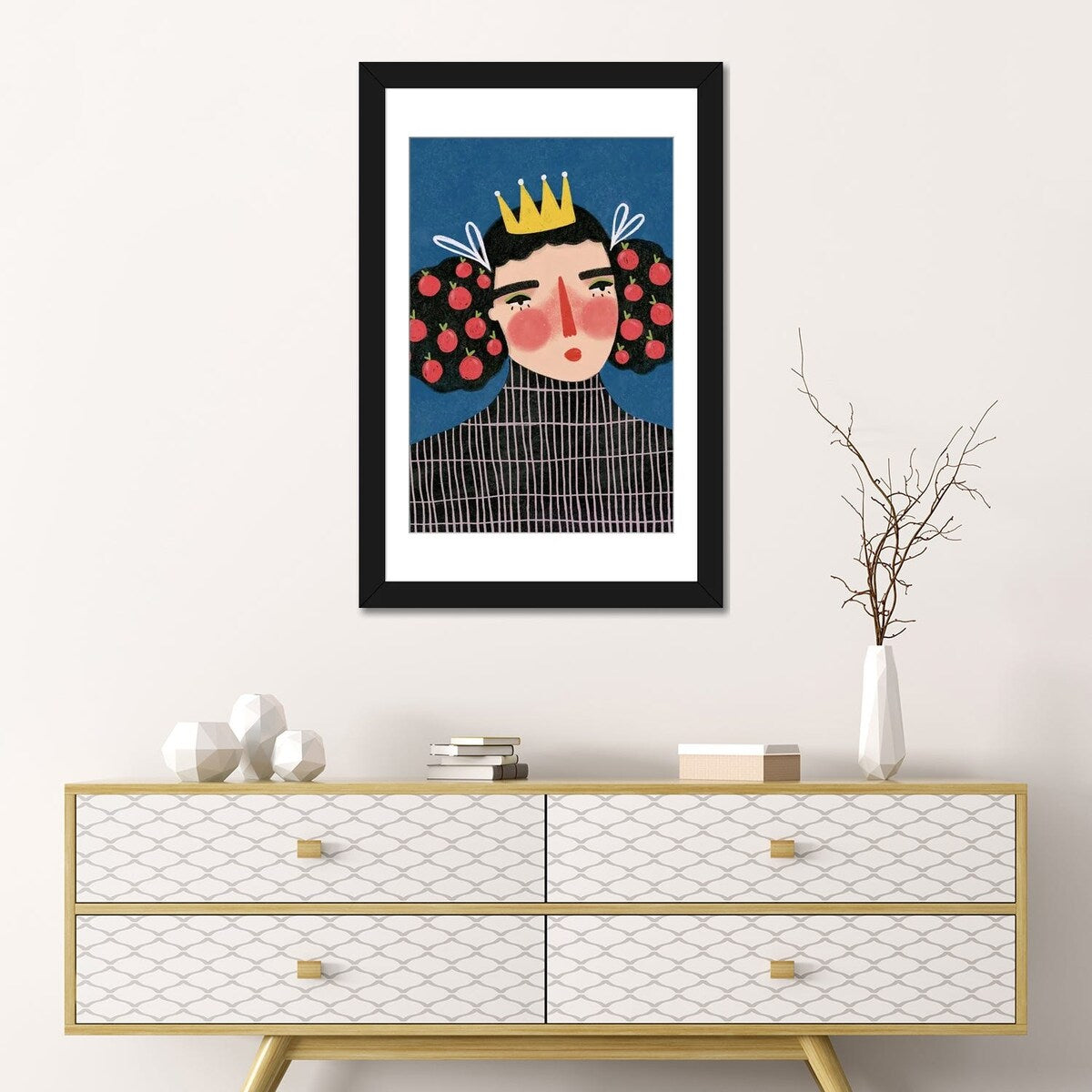 iCanvas "Spring Queen" by Renee Melia