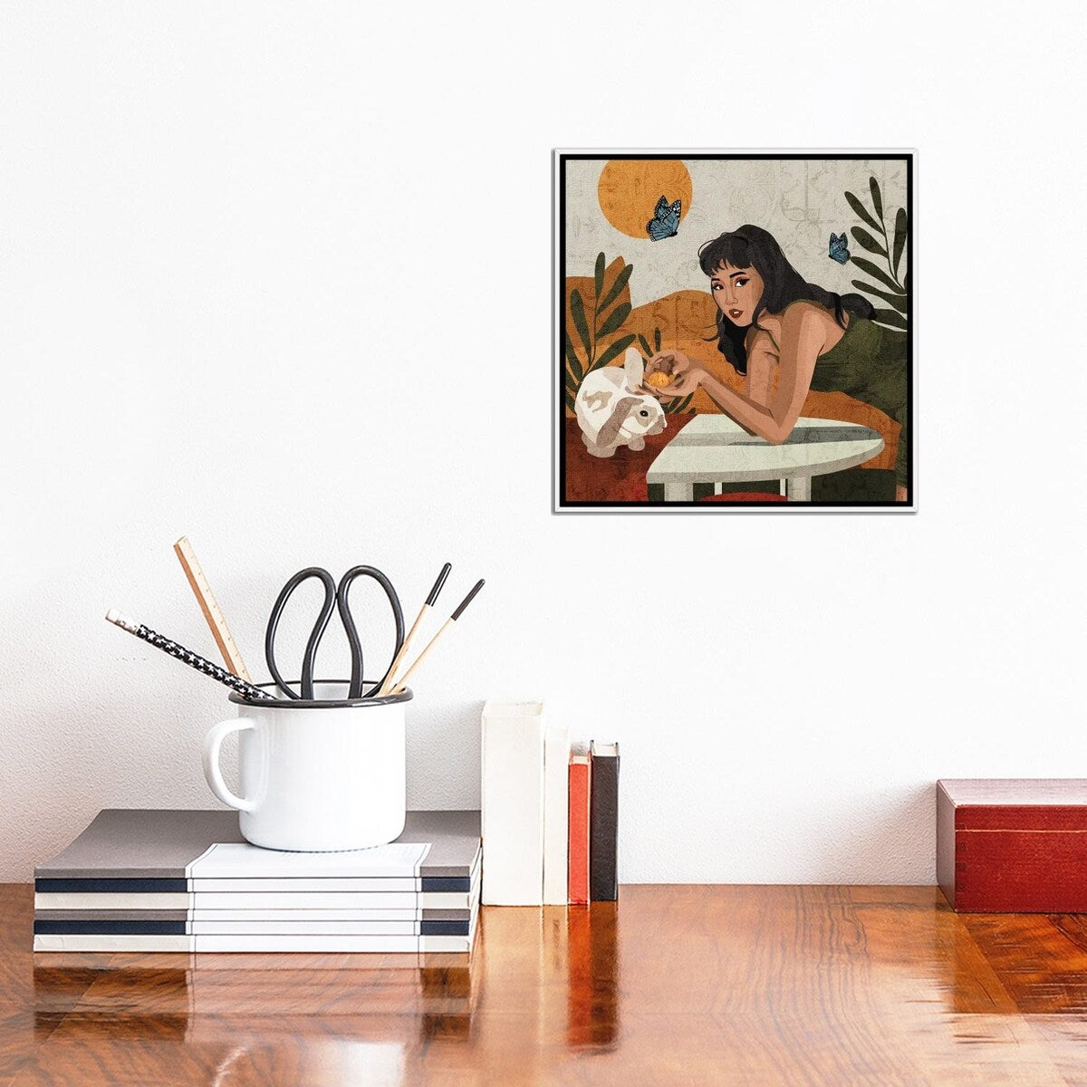 iCanvas "Spring" by Phung Banh Framed Canvas Print