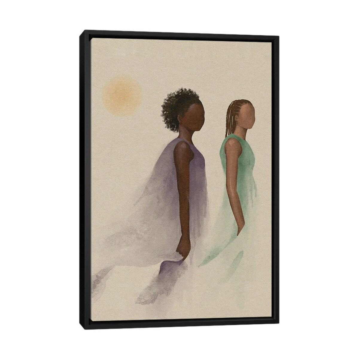 iCanvas "Stepping Into Purpose" by Helina Ekanem Framed
