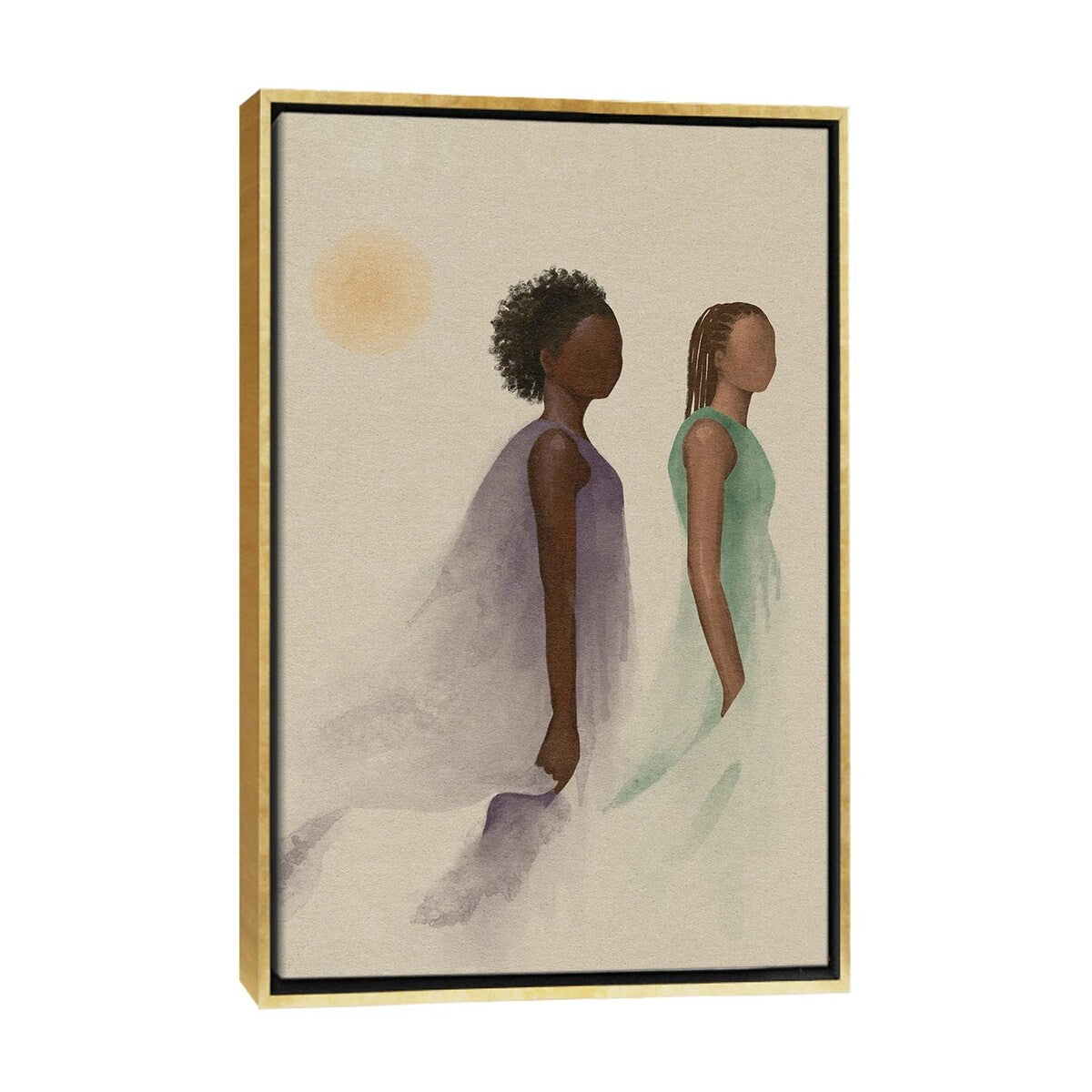 iCanvas "Stepping Into Purpose" by Helina Ekanem Framed