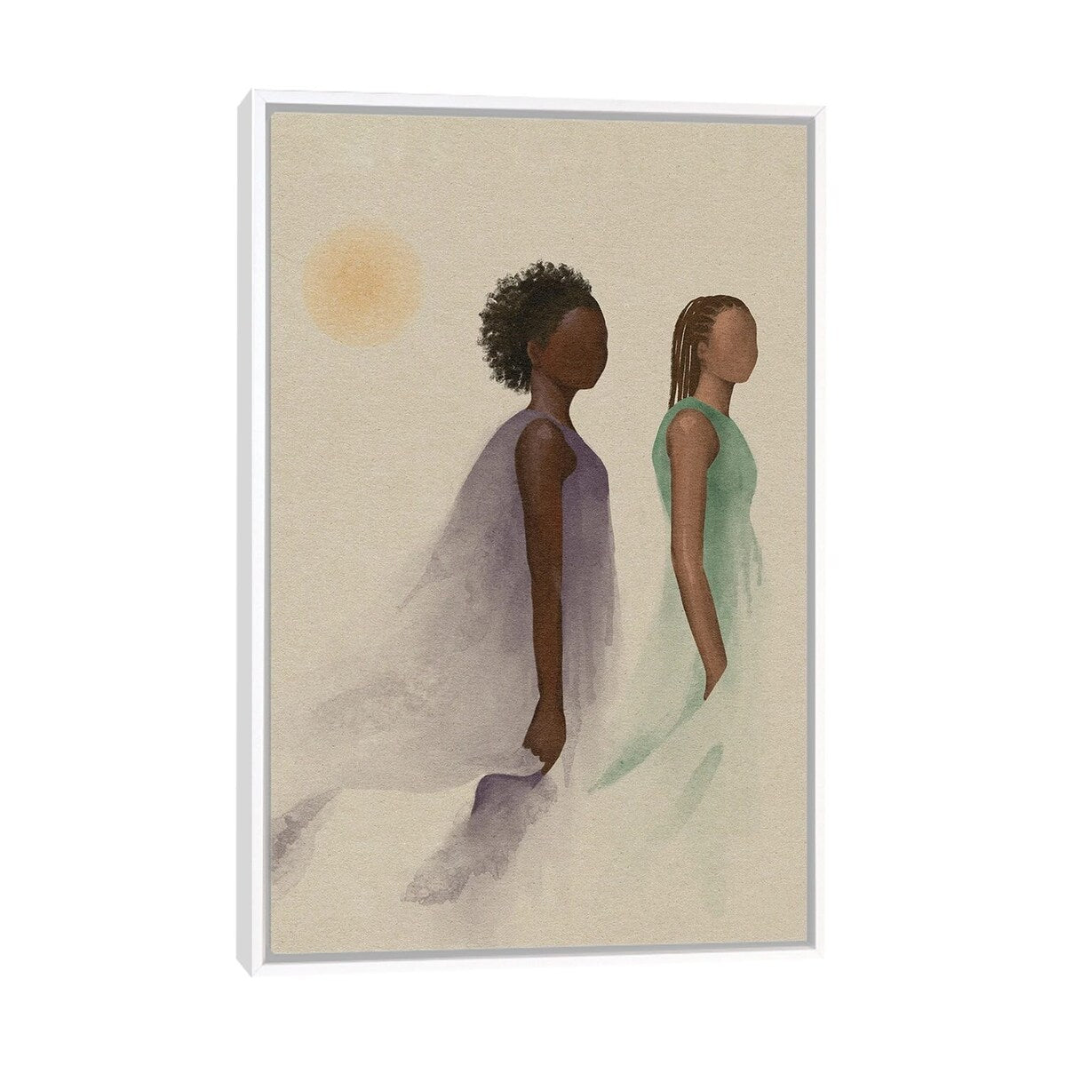 iCanvas "Stepping Into Purpose" by Helina Ekanem Framed