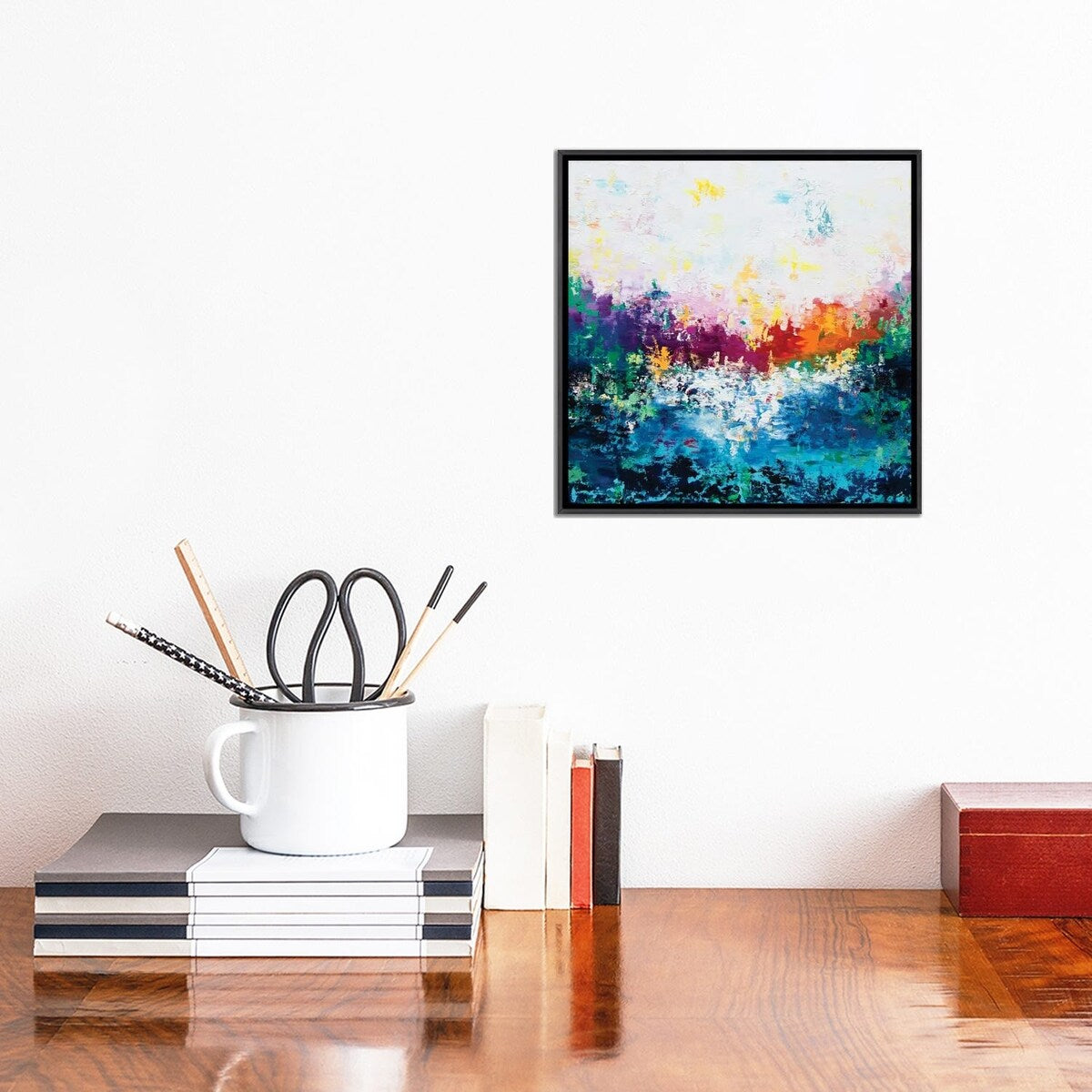 iCanvas "Summer Reflections I" by Susan Wooler Framed