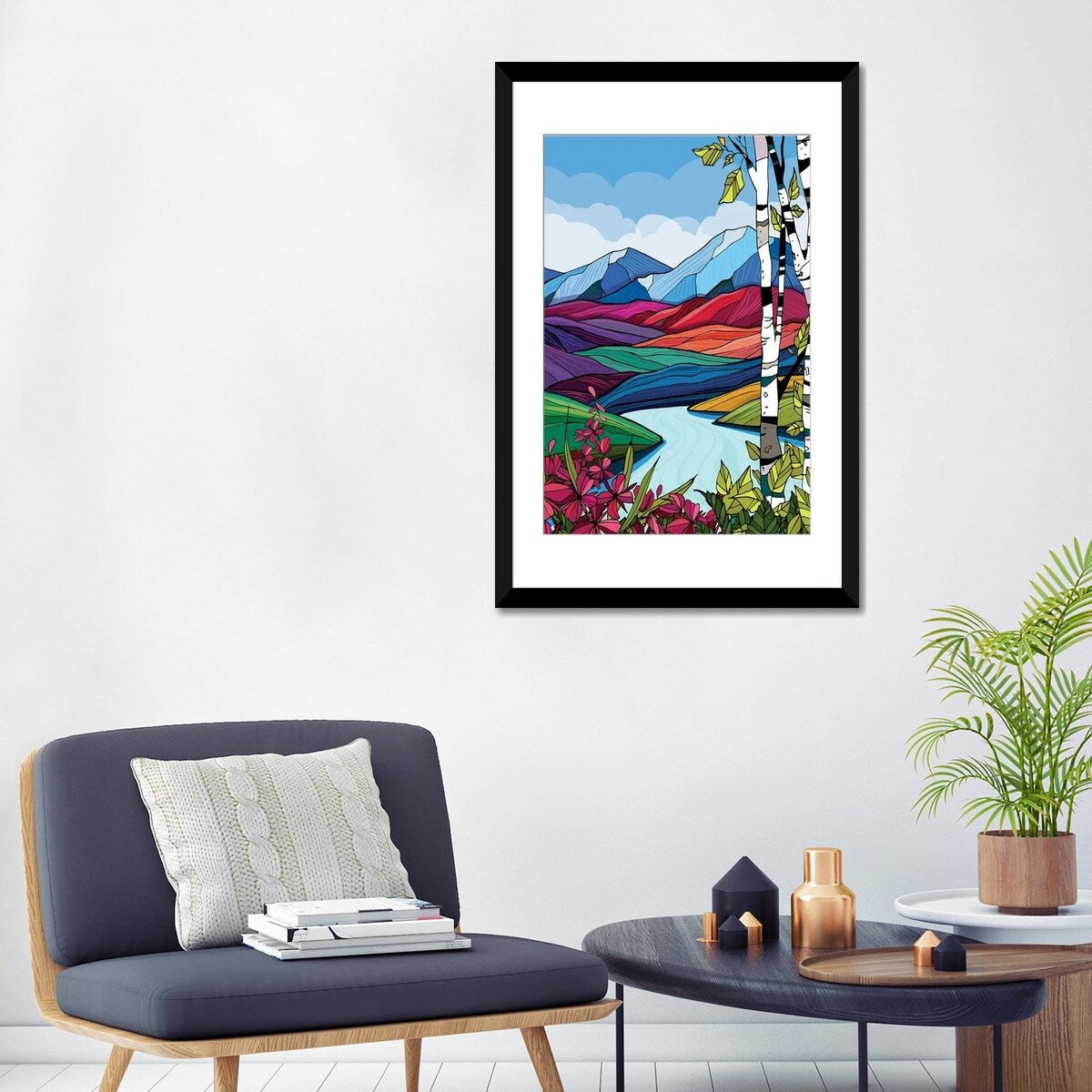 iCanvas "Summer Scene" by Annie Brace