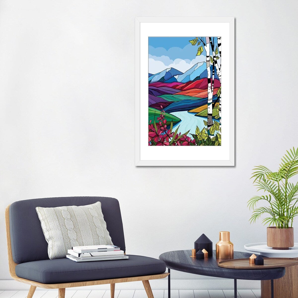 iCanvas "Summer Scene" by Annie Brace