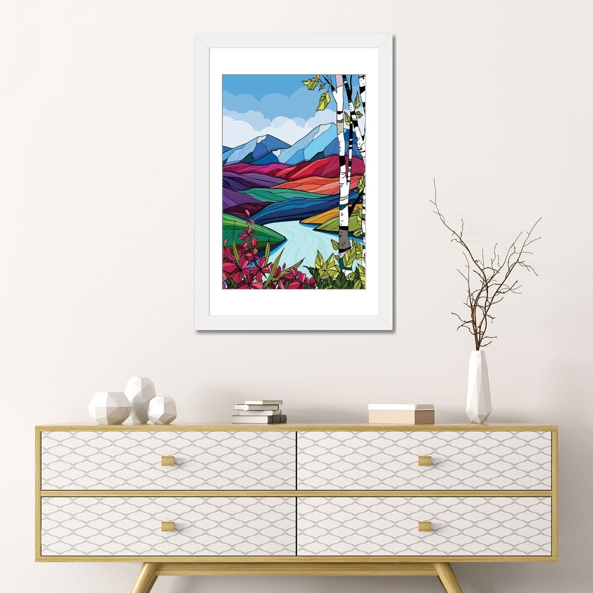 iCanvas "Summer Scene" by Annie Brace