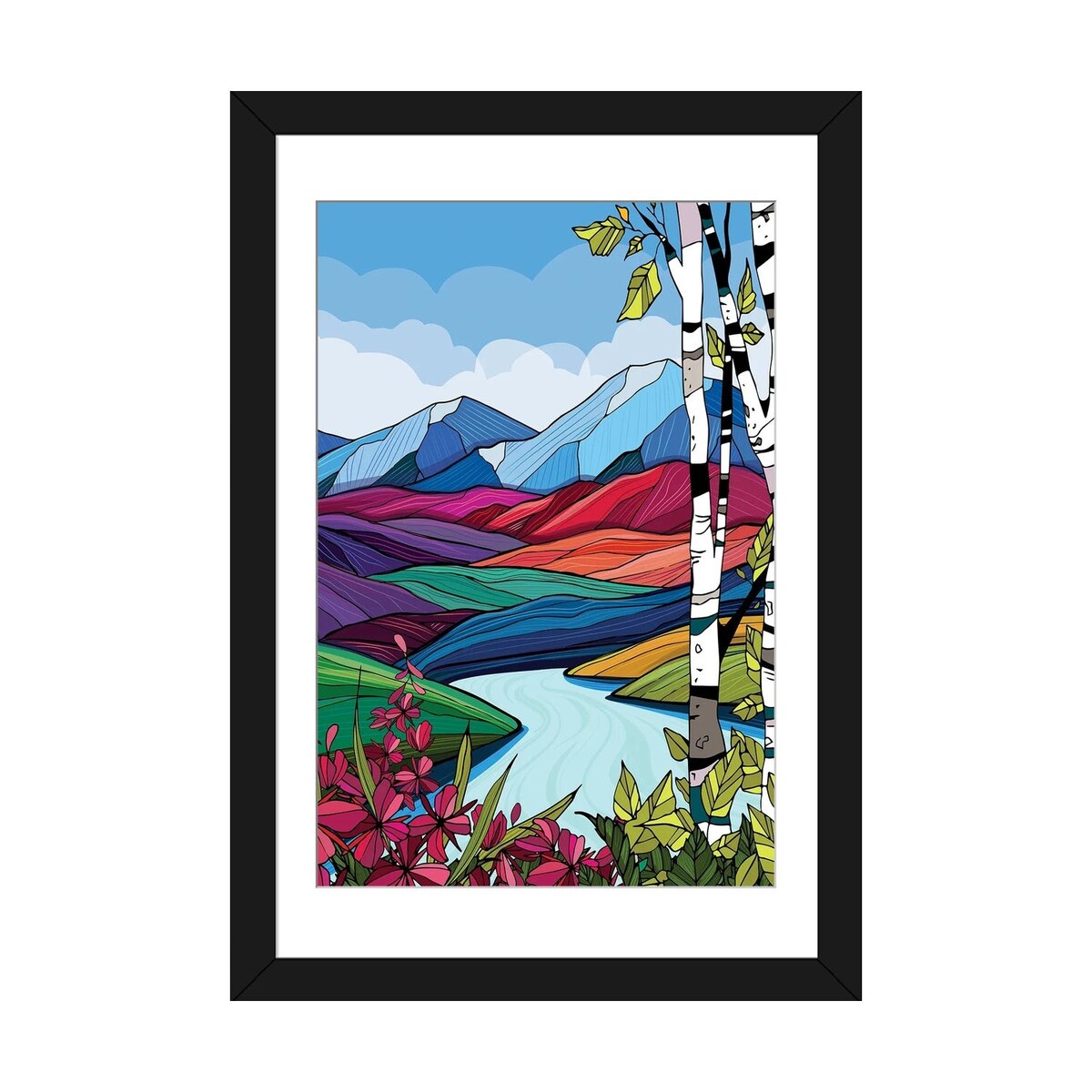iCanvas "Summer Scene" by Annie Brace