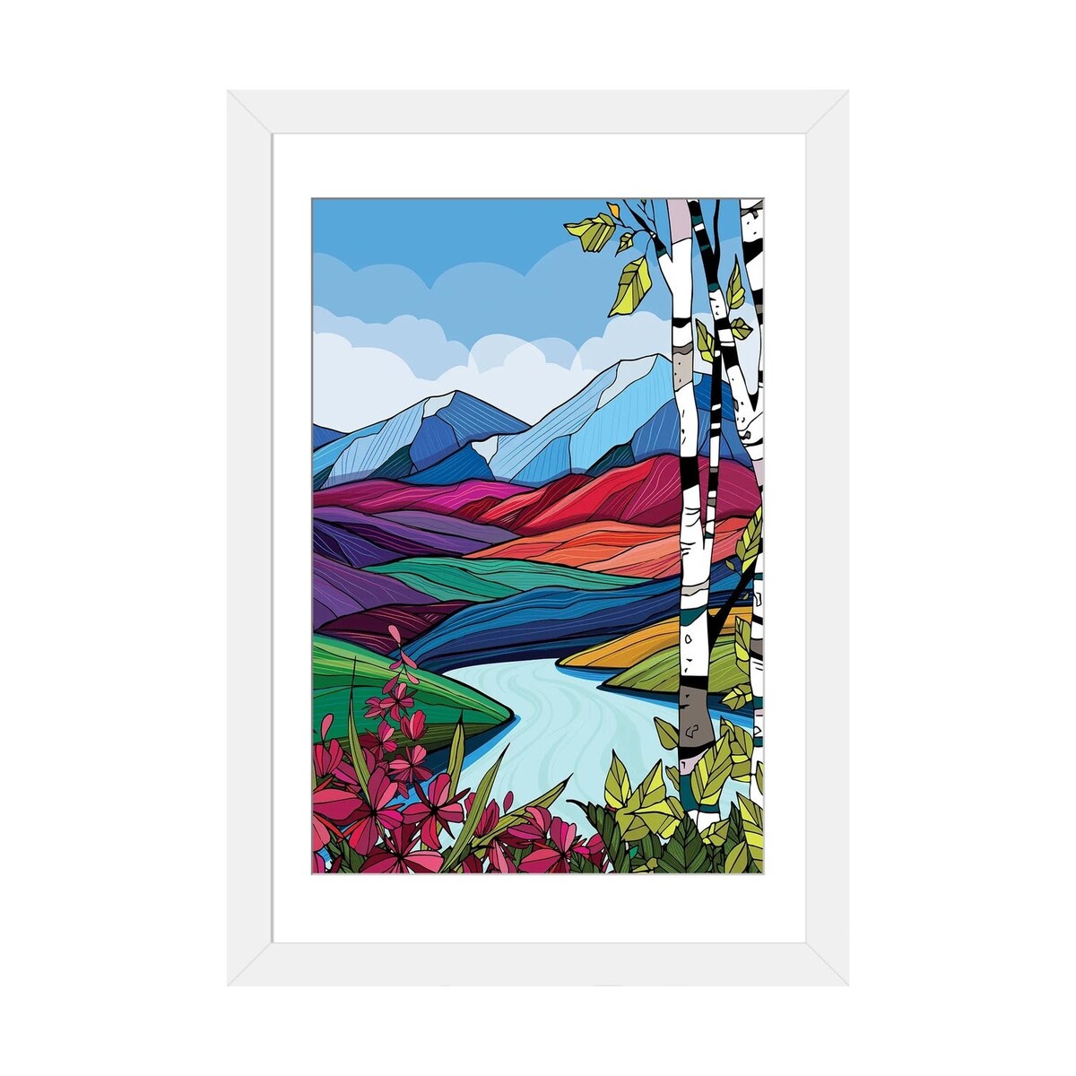 iCanvas "Summer Scene" by Annie Brace